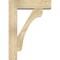 Ekena Millwork Legacy Block Rough Sawn Bracket w/ Offset Brace, Douglas Fir, 6"W x 20"D x 28"H BKT0604X20X28LEC05RDF - alternate 2